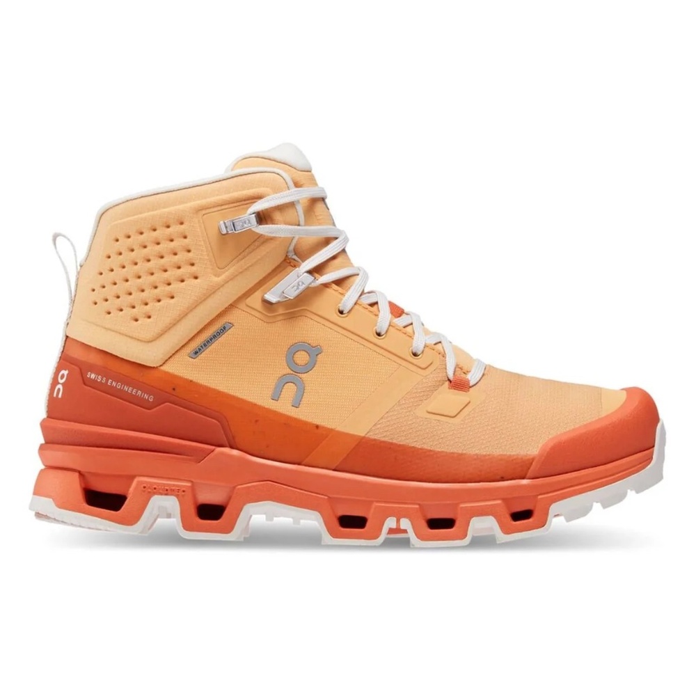 Women's On Cloudrock 2 Waterproof, Copper/Flare